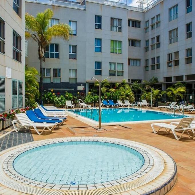 Atico "Turquesa Beach" Con Piscina, Terraza Y Barbacoa Sardina ภายนอก รูปภาพ