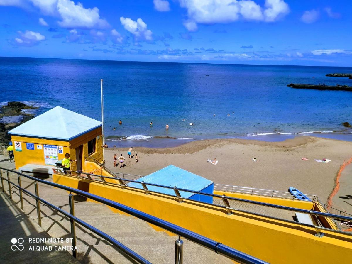 Atico "Turquesa Beach" Con Piscina, Terraza Y Barbacoa Sardina ภายนอก รูปภาพ