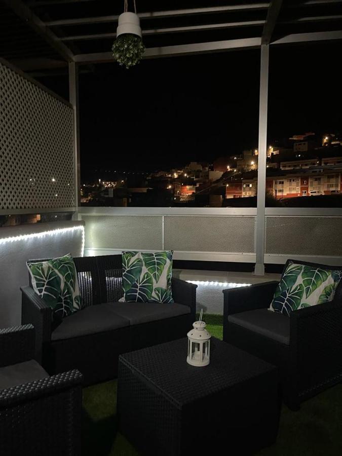 Atico "Turquesa Beach" Con Piscina, Terraza Y Barbacoa Sardina ภายนอก รูปภาพ