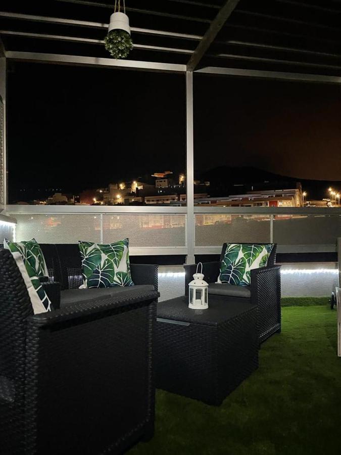 Atico "Turquesa Beach" Con Piscina, Terraza Y Barbacoa Sardina ภายนอก รูปภาพ
